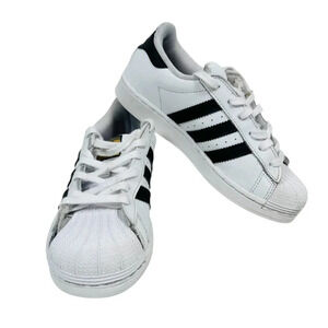 Adidas Originals Superstar C Size 1.5 Kids Sneakers Shoes Sports